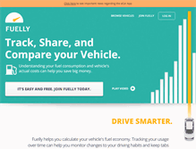 Tablet Screenshot of fuelly.com